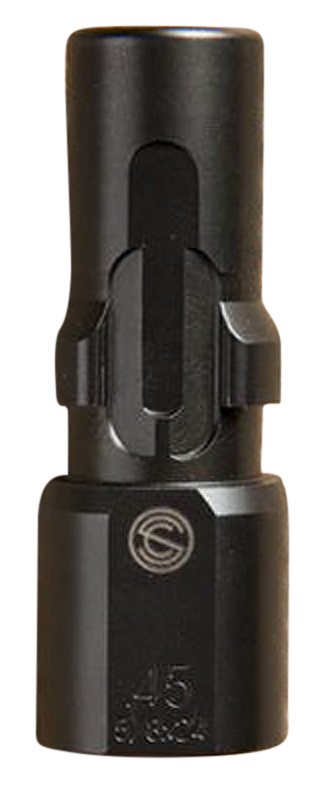 SilencerCo AC2603 3-Lug Muzzle Device 45 ACP 5/8x24 Black