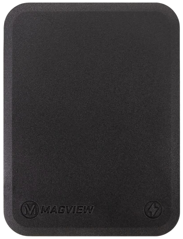 Magview Wireless Charging Phone Plate 2.5" x 3.25" Matte Black