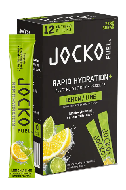 Jocko Fuel Rapid Hydration+ Powder Lemon Lime 6/12 Case