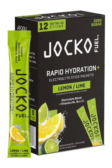 Jocko Fuel Rapid Hydration+ Powder Lemon Lime 6/12 Case