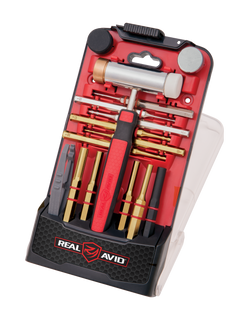 Real Avid Accu-Punch Hammer & Punch Set Brass/Nylon/Steel Universal