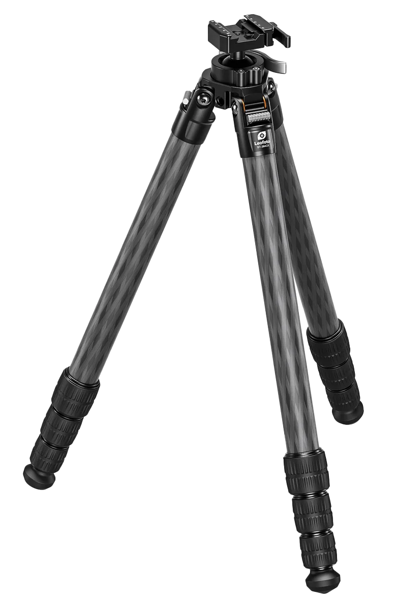 Leofoto USA ST-364CX Carbon Fiber Tripod Black - Integrated Ball Head