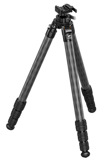 Leofoto USA ST-364CX Carbon Fiber Tripod Black - Integrated Ball Head