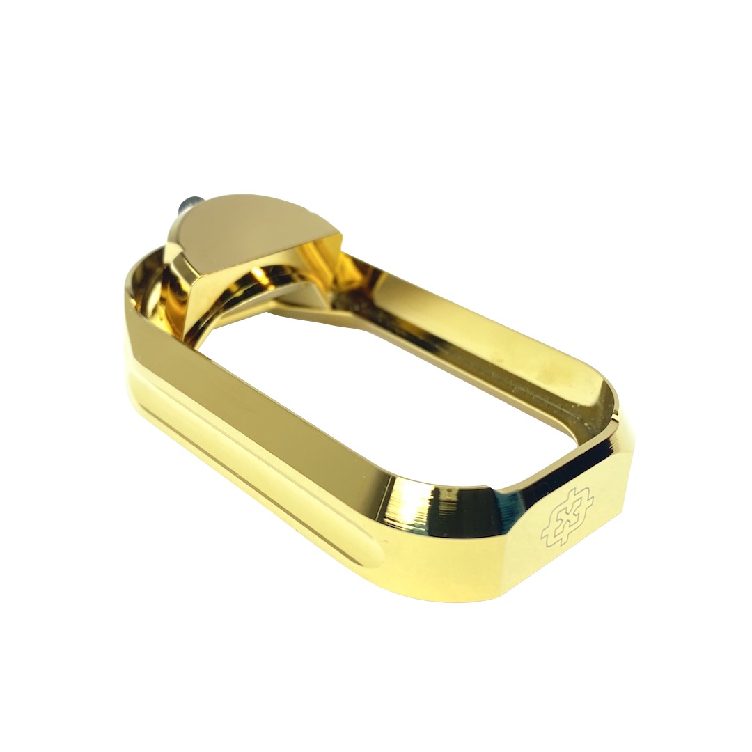 Cross Armory Flared Magwell Glock Gen 1-3 Gold Anodized Aluminum
