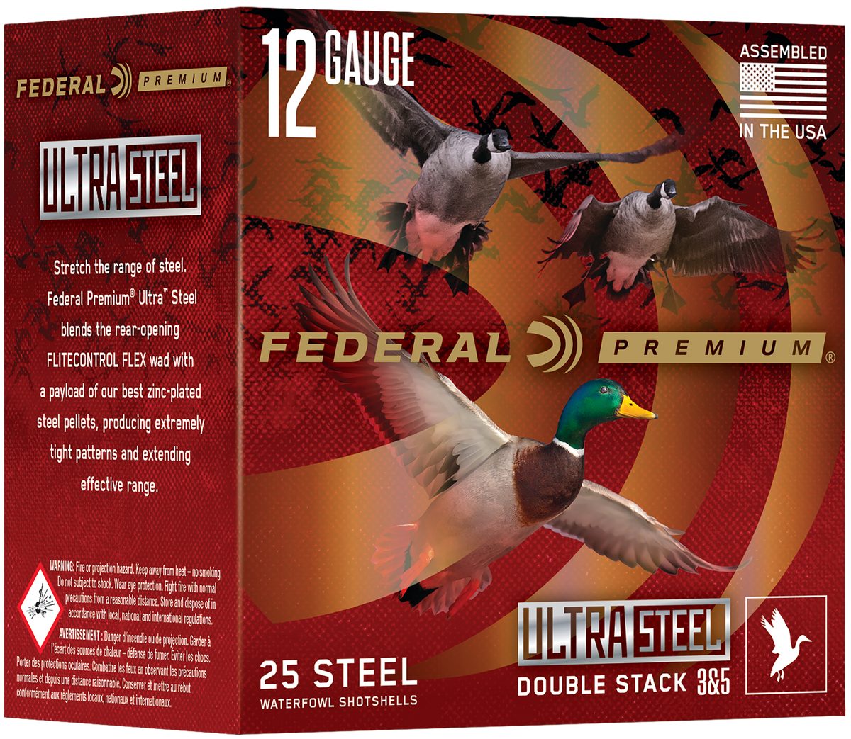 Federal Premium Speed-Shok 12 Gauge 3" 1-1/4 oz BB Steel Shot Shotshells - Box or Case
