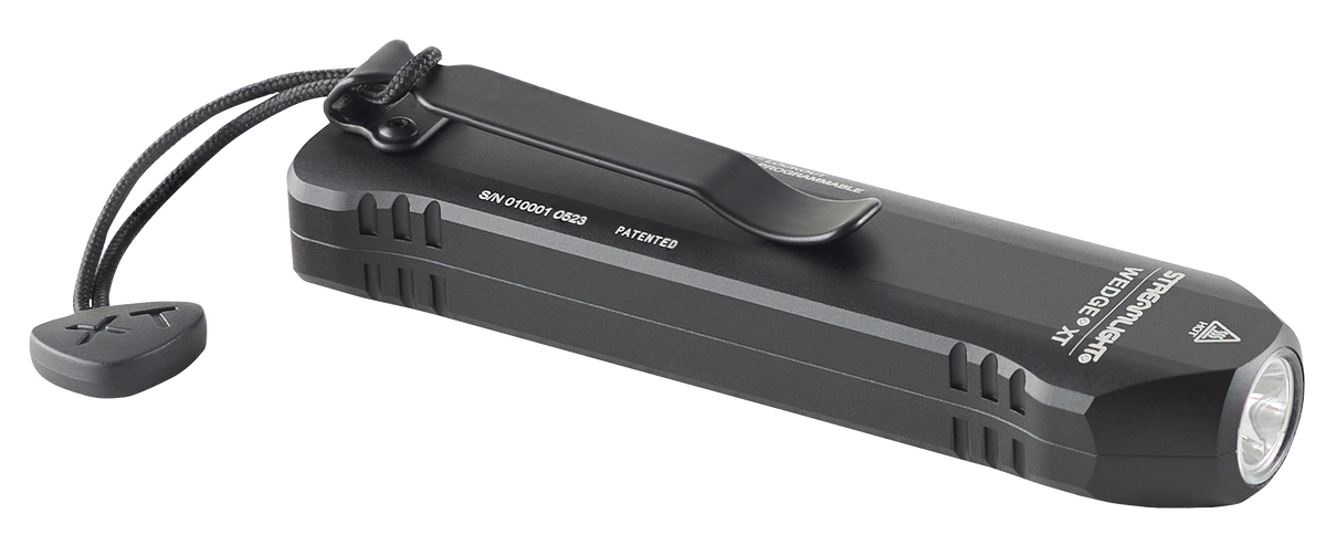 Streamlight Wedge XT 500 Lumen Rechargeable EDC Flashlight - Black Aluminum 4.25"
