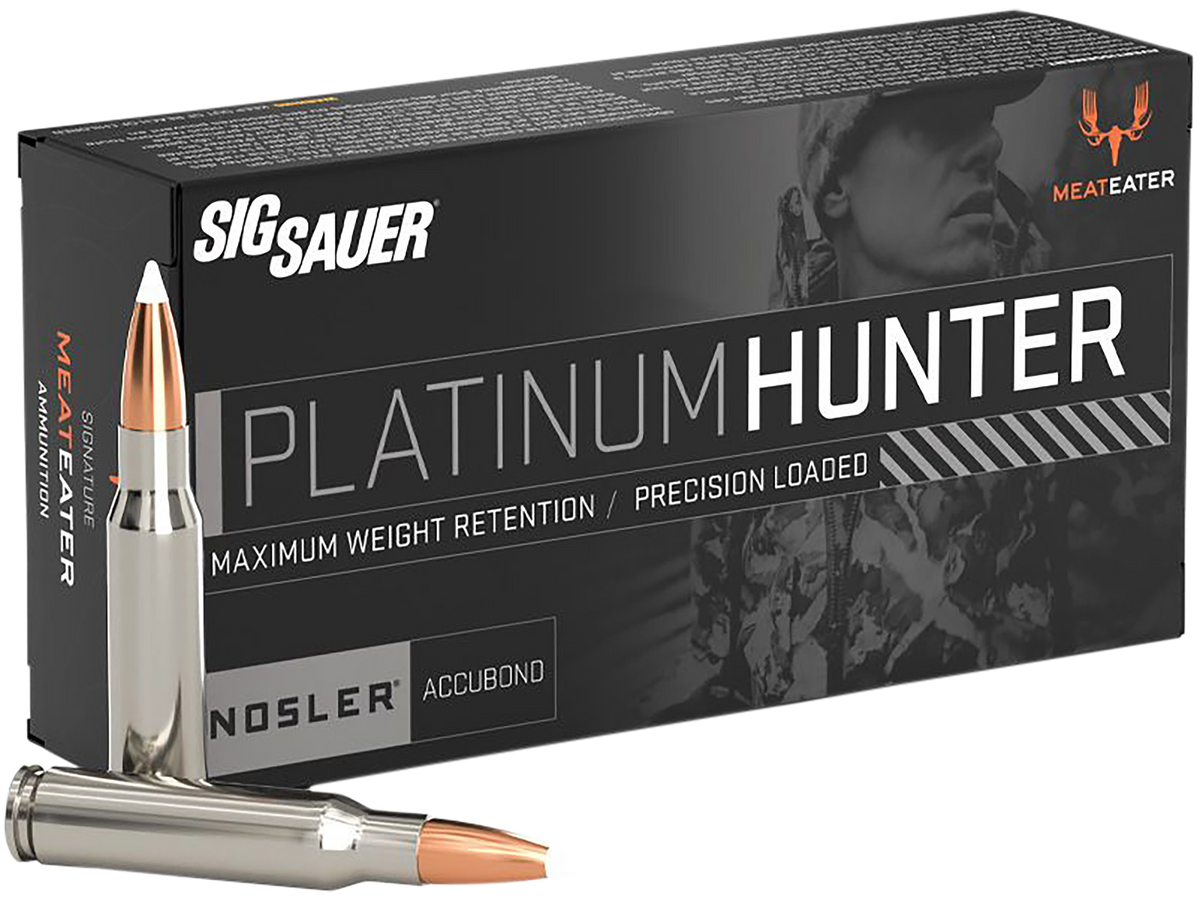 Sig Sauer Platinum Hunter 270 Win 150gr AccuBond Ballistic Tip Rifle Ammo - Box or Case