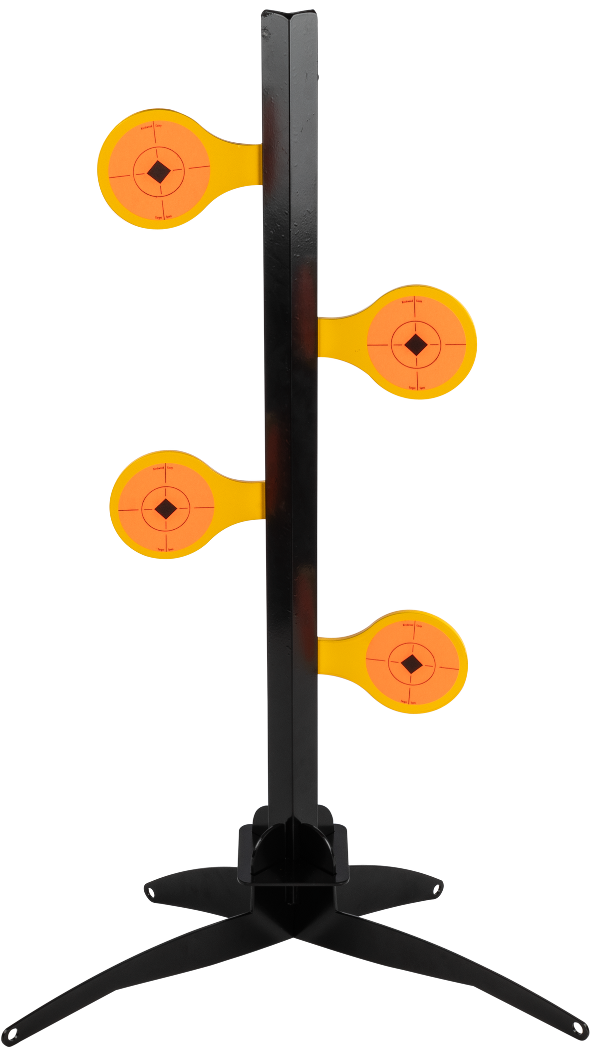 Birchwood Casey World of Targets Dueling Tree 3.5" Rimfire Steel Target - Orange/Yellow