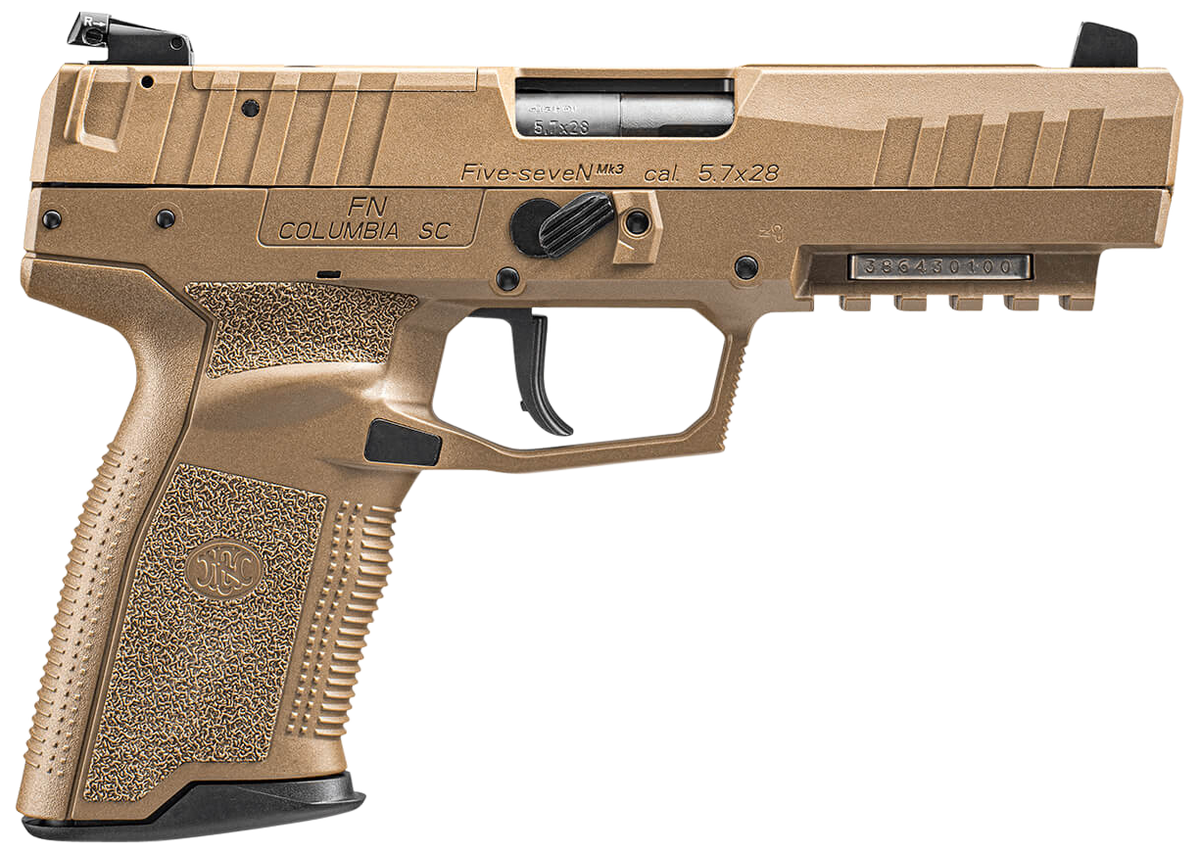 FN Five-seveN MRD 5.7x28mm 4.8" 20+1 Semi-Auto Pistol - FDE