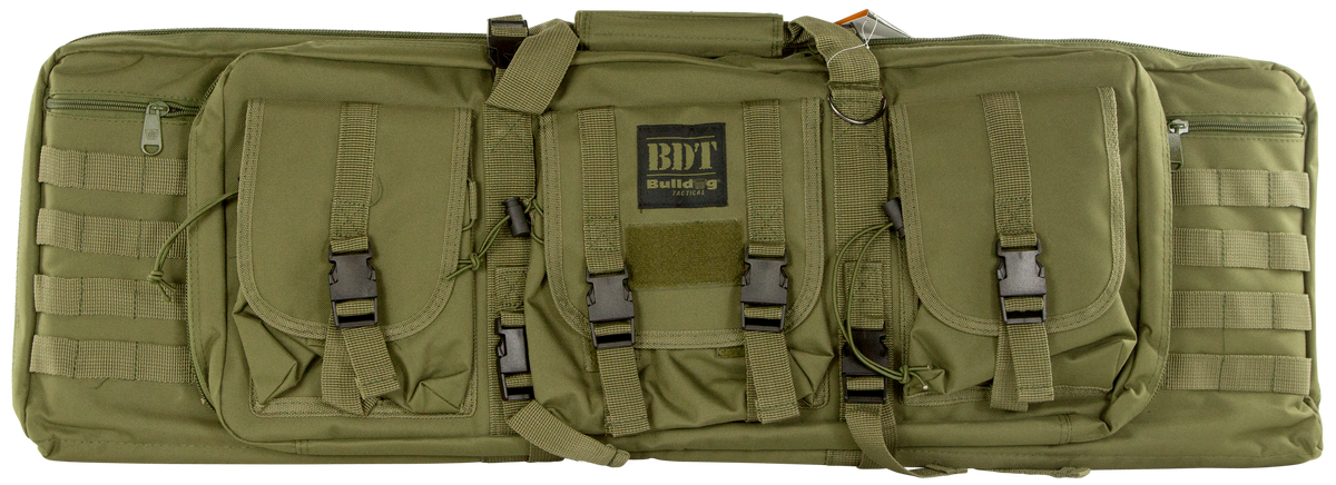 Bulldog BDT Tactical Single Rifle Case 37" Green Nylon