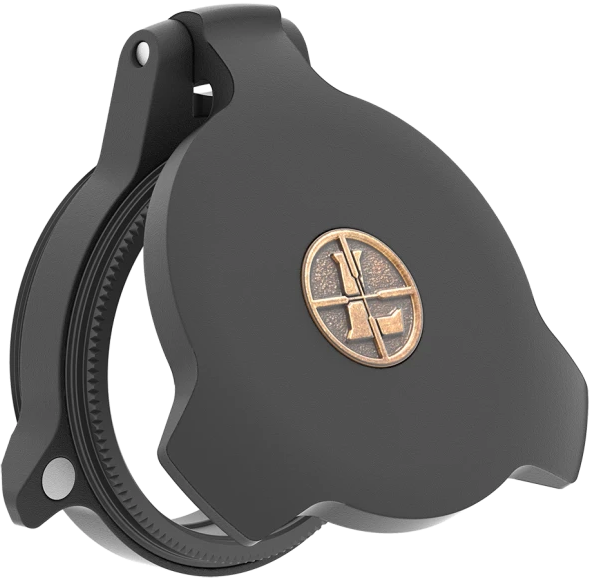 Leupold Alumina Flip-Back Lens Cover 28mm Objective Matte Black