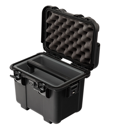 Nanuk T20 Hard Case w/Tray & Divider Black NK-7 Resin