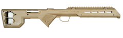 Desert Tech TREK-22 Fixed Bullpup Rifle Chassis Flat Dark Earth Synthetic - Fits Ruger 10/22 26.75" OAL