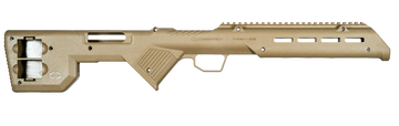 Desert Tech TREK-22 Fixed Bullpup Rifle Chassis Flat Dark Earth Synthetic - Fits Ruger 10/22 26.75" OAL