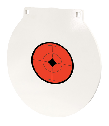 Birchwood Casey RND10 10" Round Steel Target Plate 1/2" NM500 Hanging - Centerfire Rifle/Handgun