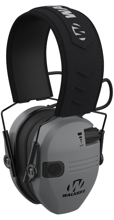 Walkers Game Ear Razor Comfort Electronic Youth/Women Muff - Gray