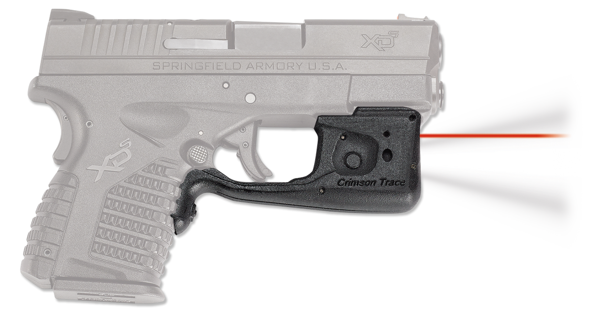 Crimson Trace Laserguard Pro LL-802 Springfield XD-S Red Laser/150 Lumen White Light