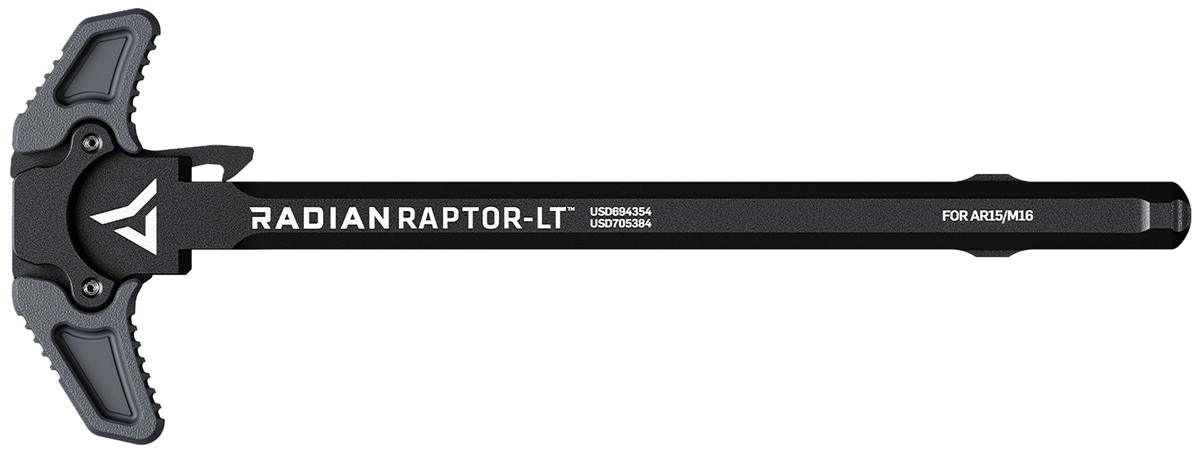 Radian Weapons Raptor-LT 5.56 AR-15/M16 Ambidextrous Charging Handle - Stealth Gray