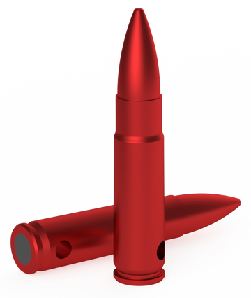Birchwood Casey Duracap Training Rounds .300 Blackout 6-Pack Aluminum Dummy Rounds