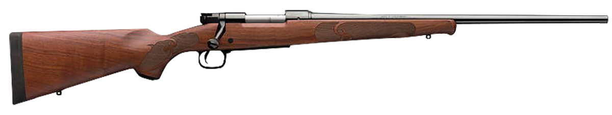 Winchester Model 70 Featherweight 6.5 PRC 24" 3+1 Bolt Action Rifle - Satin Walnut / Blued