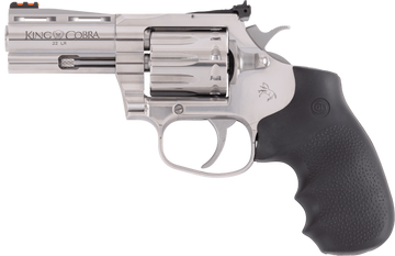 Colt Mfg King Cobra 22 LR 3" 10-Shot DA/SA Revolver - Stainless