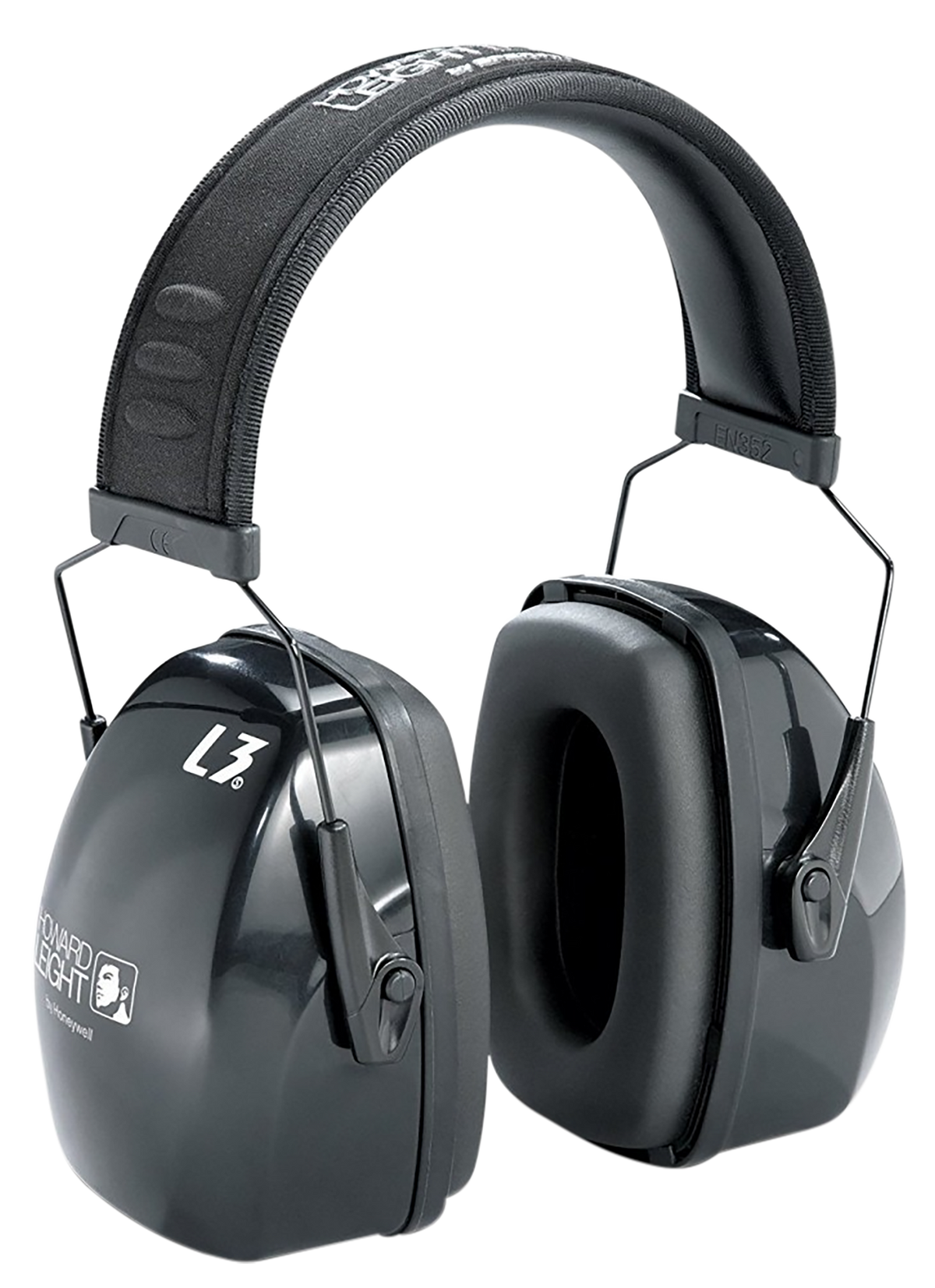 Howard Leight Leightning L3 30 dB NRR Over the Head Black Passive Earmuff