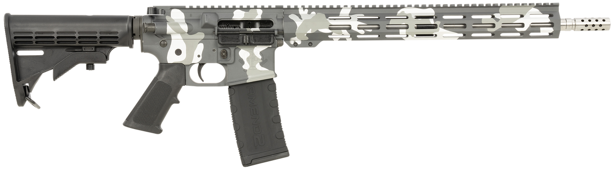 Great Lakes Firearms GL15 Mission 223 Wylde 16" 30+1 Semi-Auto Rifle - Urban Camo