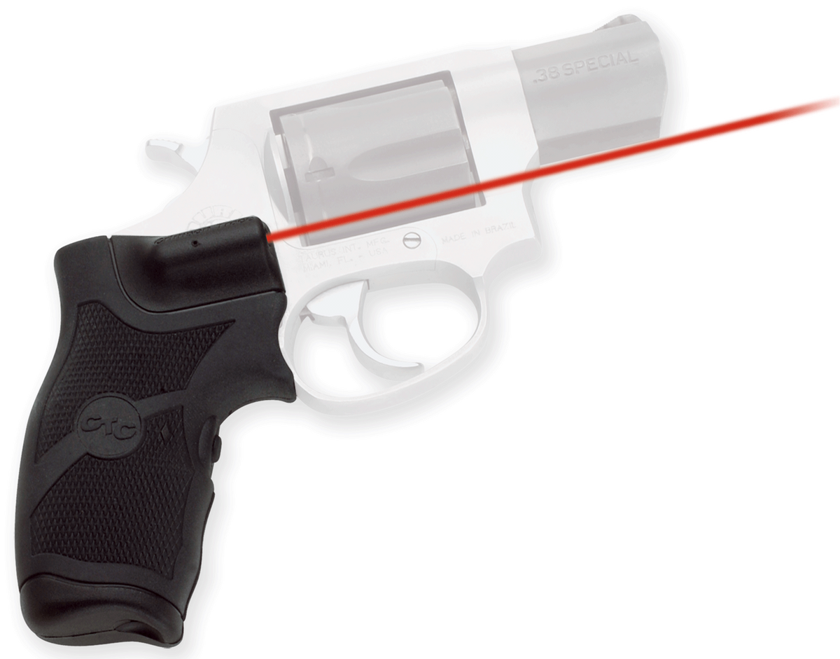Crimson Trace LG-385 Lasergrips Taurus Small Frame Red Laser Black Polymer