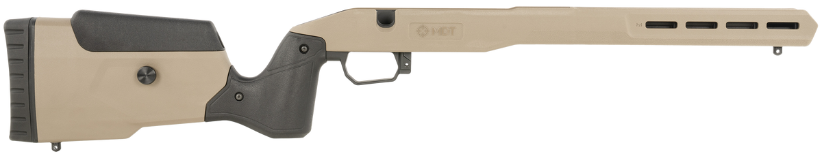 MDT Field Stock FDE - Fits Ruger American Long Action - Right Hand