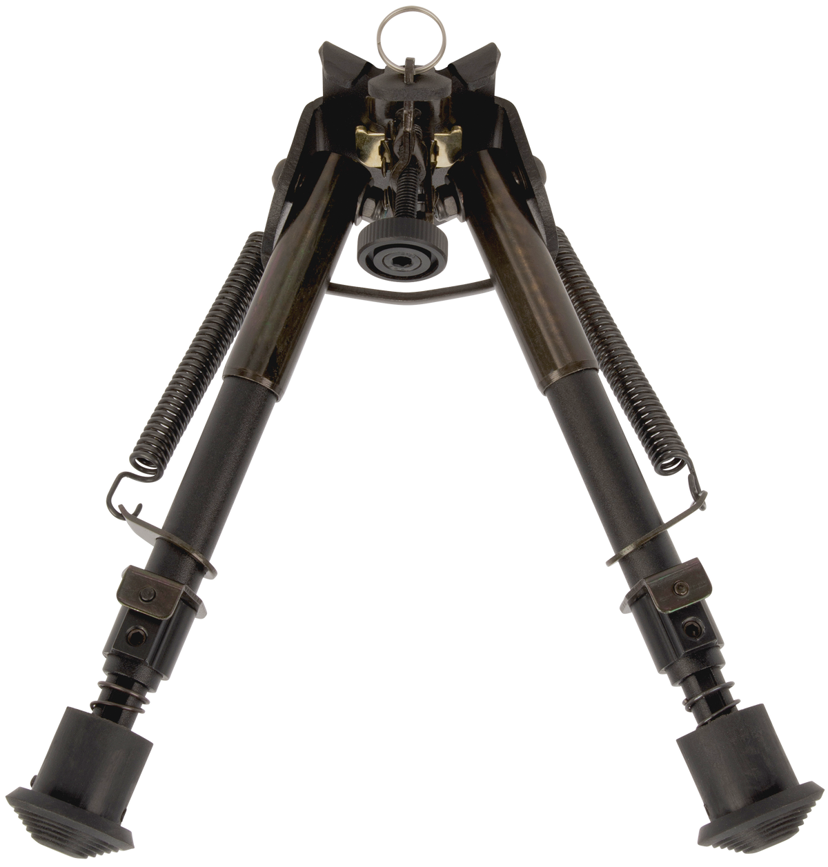 Allen 2207 Bozeman Rifle Bipod Black Aluminum 6-9" Vertical Adjustment Sling Swivel Mount