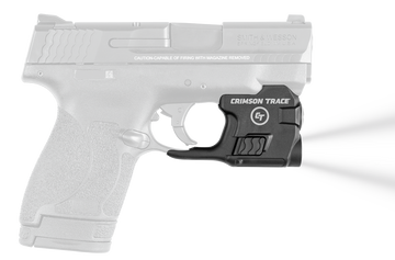 Crimson Trace LTG-770 Lightguard 110 Lumen White LED Trigger Guard Mount for S&W M&P Shield, Shield Plus, M2.0 - Black Polymer