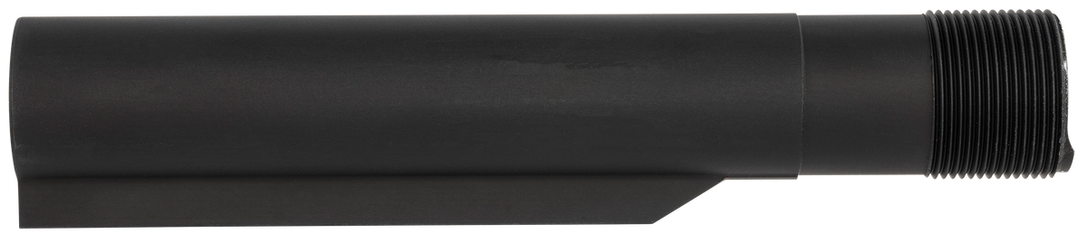 Timber Creek Outdoors ARBTBL Buffer Tube Mil-Spec 6-Position AR Platform Black Hardcoat Anodized Aluminum