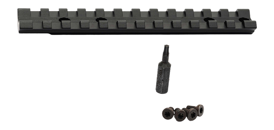 Savage Revel Scope Rail Black Aluminum 8.40" Long
