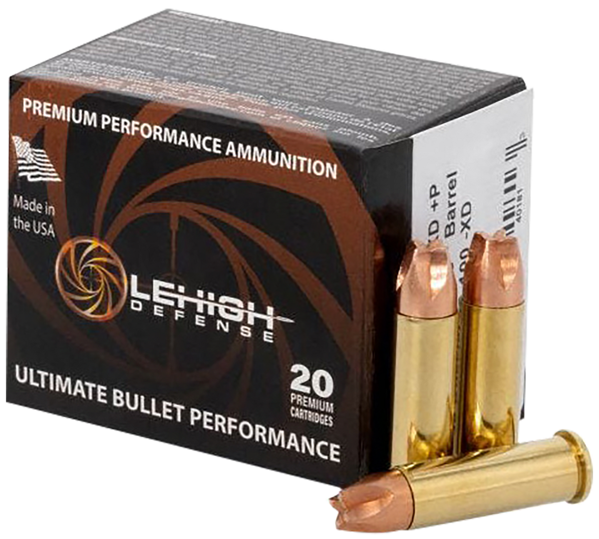 Wilson Combat LA38SP100XD 38 Special +P 100gr 20-Rd Handgun Ammo - Box or Case