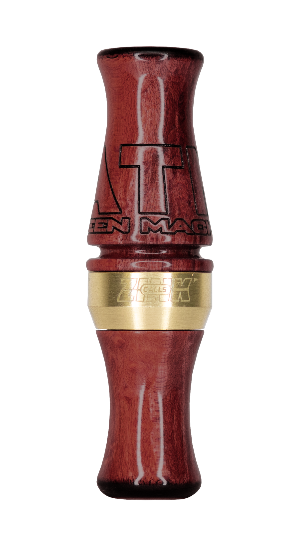 Avian X Zink ATM Green Machine Custom Deluxe Duck Call - Double Reed