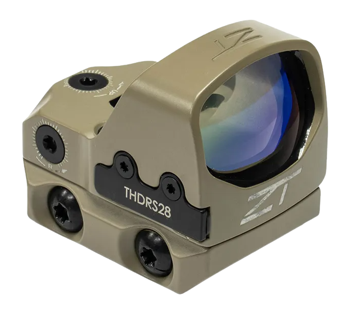 Zero Tech Optics Thrive HD 3 MOA Multi Reticle Green Dot Low Mount Reflex Sight