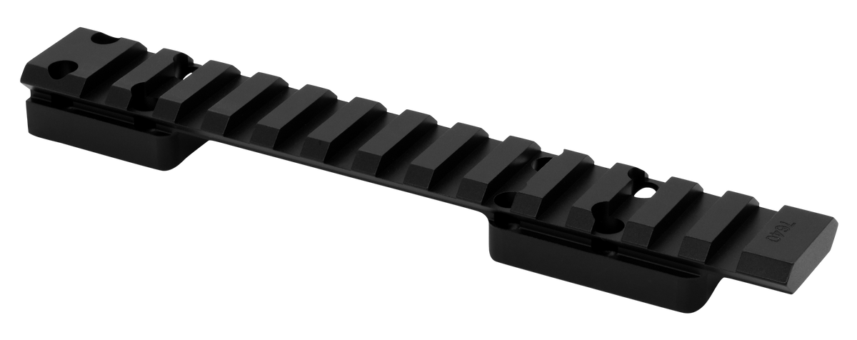 Warne 7640M Mountain Tech Tactical Rail Black Anodized Aluminum Browning X-Bolt Super Short Action - 0 MOA