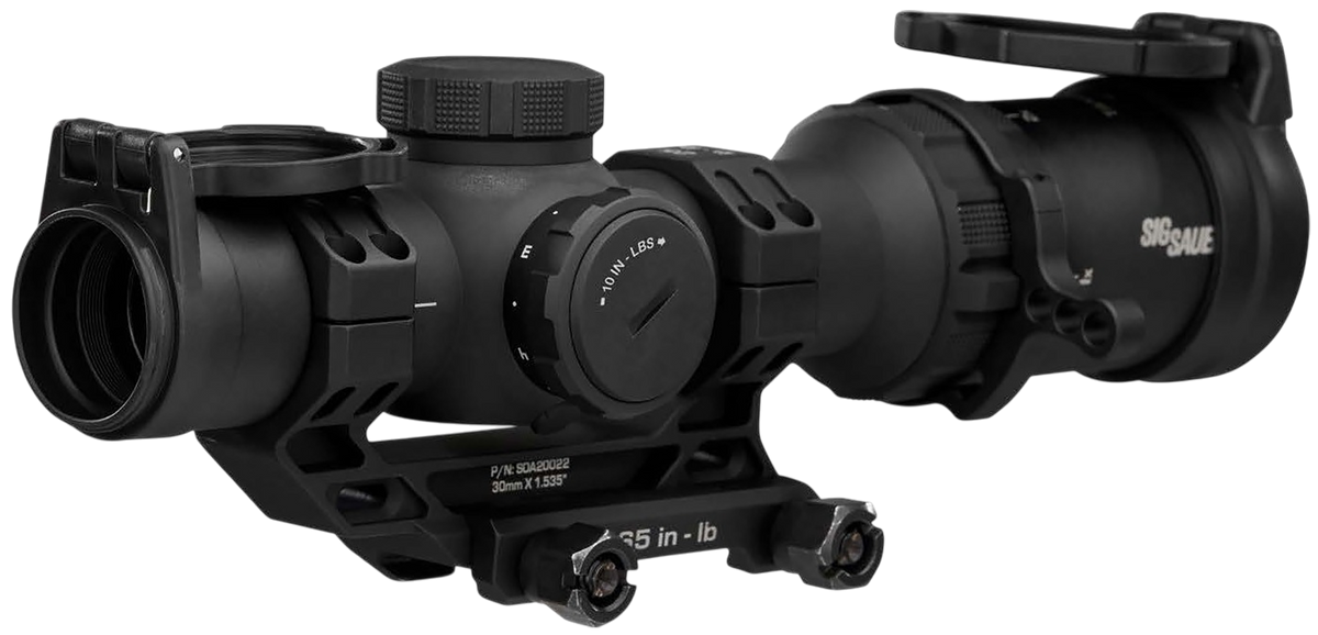 Sig Sauer Electro-Optics Tango-MSR 1-6x24mm 30mm Tube Illuminated BDC Riflescope - Black