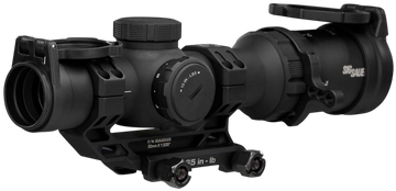 Sig Sauer Electro-Optics Tango-MSR 1-6x24mm 30mm Tube Illuminated BDC Riflescope - Black
