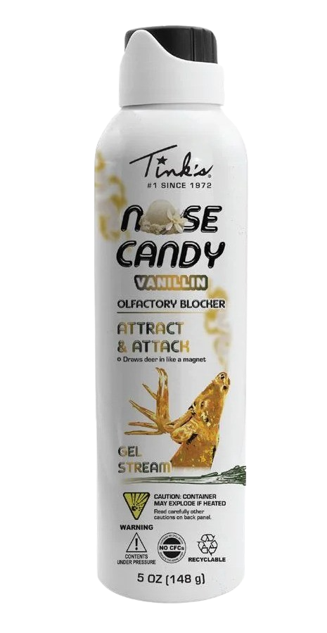 Dead Down Wind Tinks Nose Candy Vanilla Scent Gel Stream 5oz