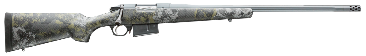 Bergara Rifles Premier Canyon 6.5 Creedmoor 20" 3+1 Bolt-Action Rifle - Sniper Gray Cerakote Fluted Barrel