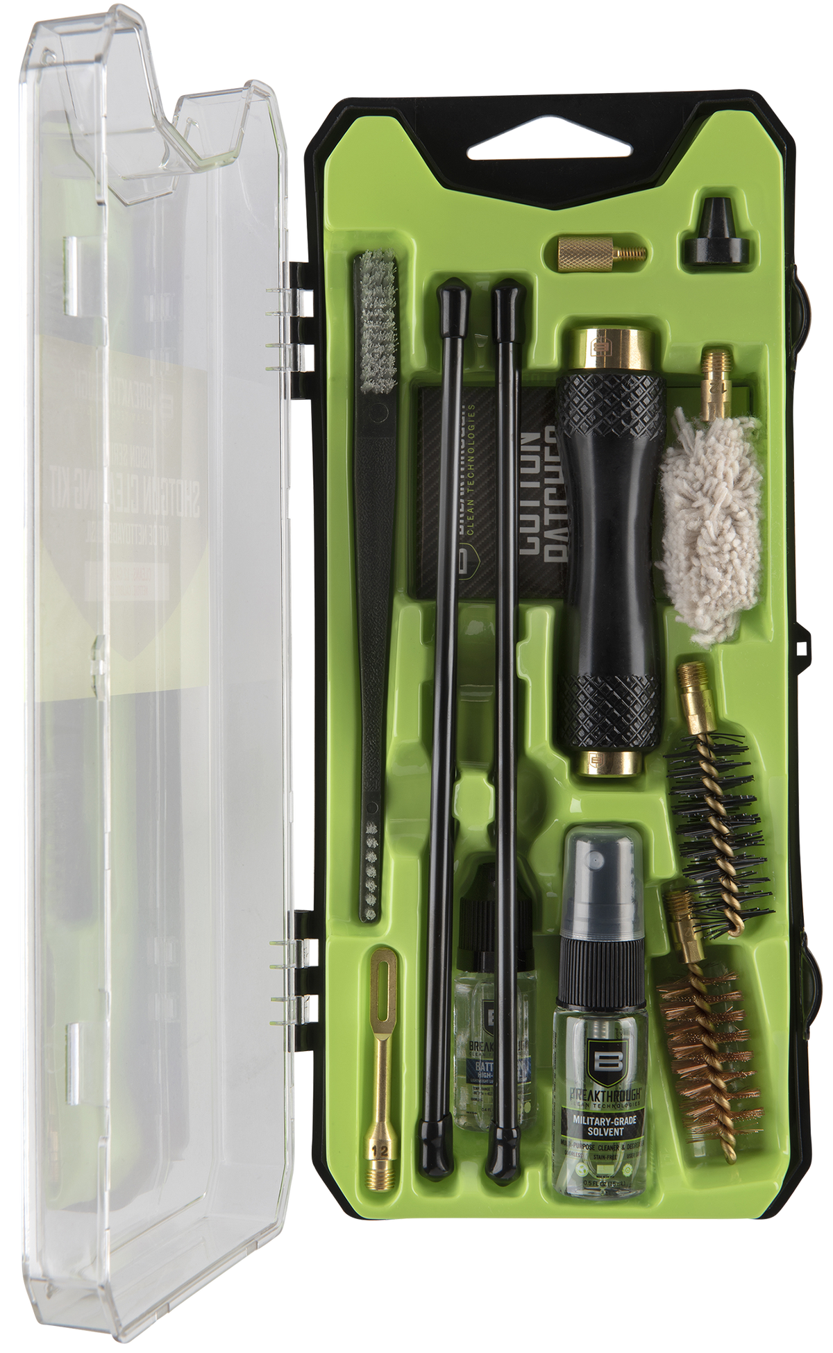 Breakthrough Clean Vision Series 12 Gauge Shotgun Cleaning Kit - 15 Piece
