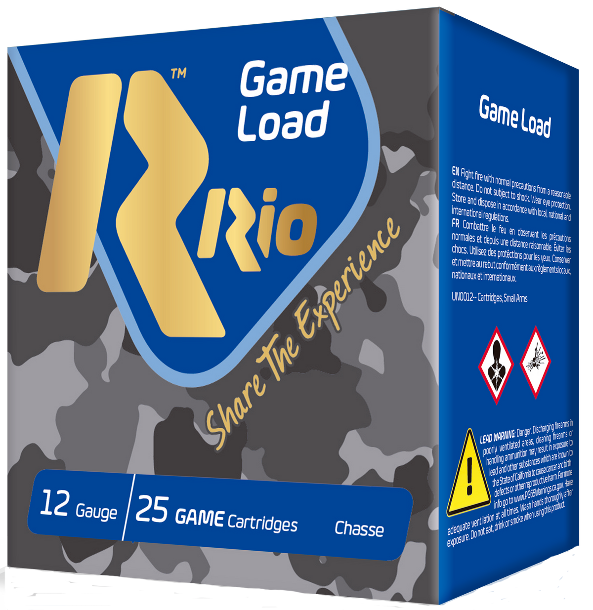Rio Ammunition Game Load Super Game High Velocity 12 Gauge 2.75" 1-1/8 oz 7.5 Shot - Box or Case