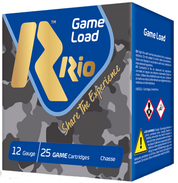 Rio Ammunition Game Load Super Game High Velocity 12 Gauge 2.75" 1-1/8 oz 7.5 Shot - Box or Case