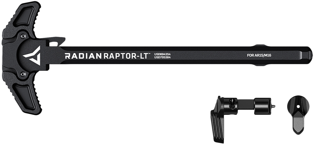 Radian Weapons Raptor-LT AR-15/M16 Charging Handle & 45/90 Talon Safety - Black