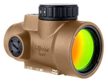 Trijicon MRO SD 1x25mm 2 MOA Green Dot Reflex Sight - Coyote Tan