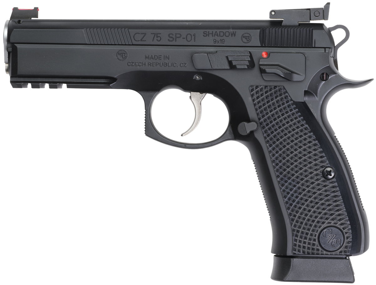 CZ Custom Shop SP-01 Shadow ACCU 9mm Luger 4.6" 17+1 Semi-Auto Pistol