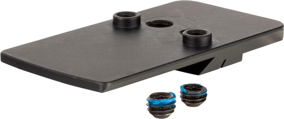 Trijicon RMRcc Dovetail Mount Plate Matte Black Steel - Fits S&W M&P Shield/M2.0