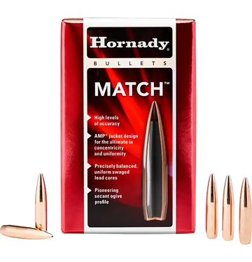 Hornady 2458 Match 6mm .243 105gr BTHP - 100/Box