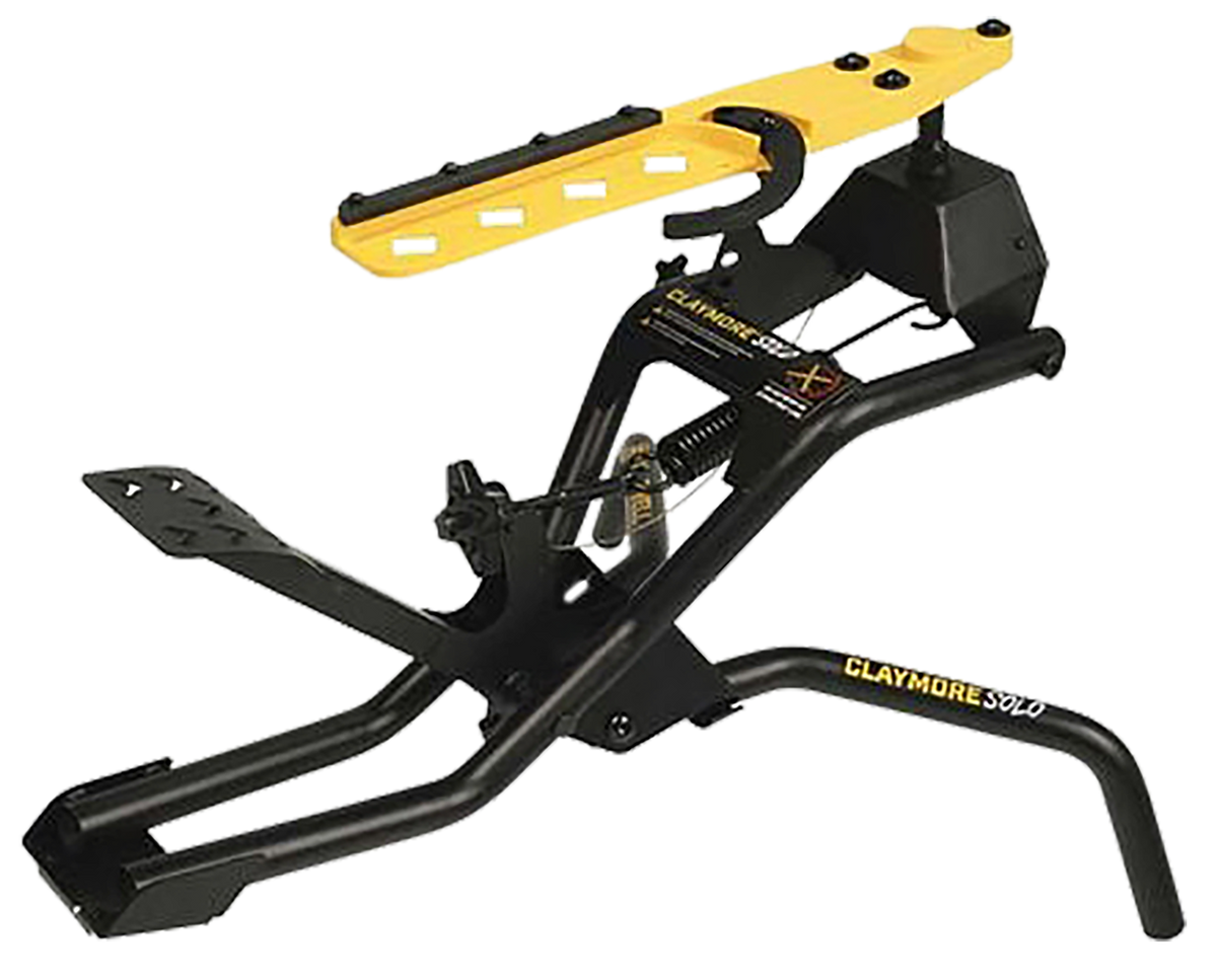 Caldwell Claymore Solo Clay Target Thrower - Black/Yellow